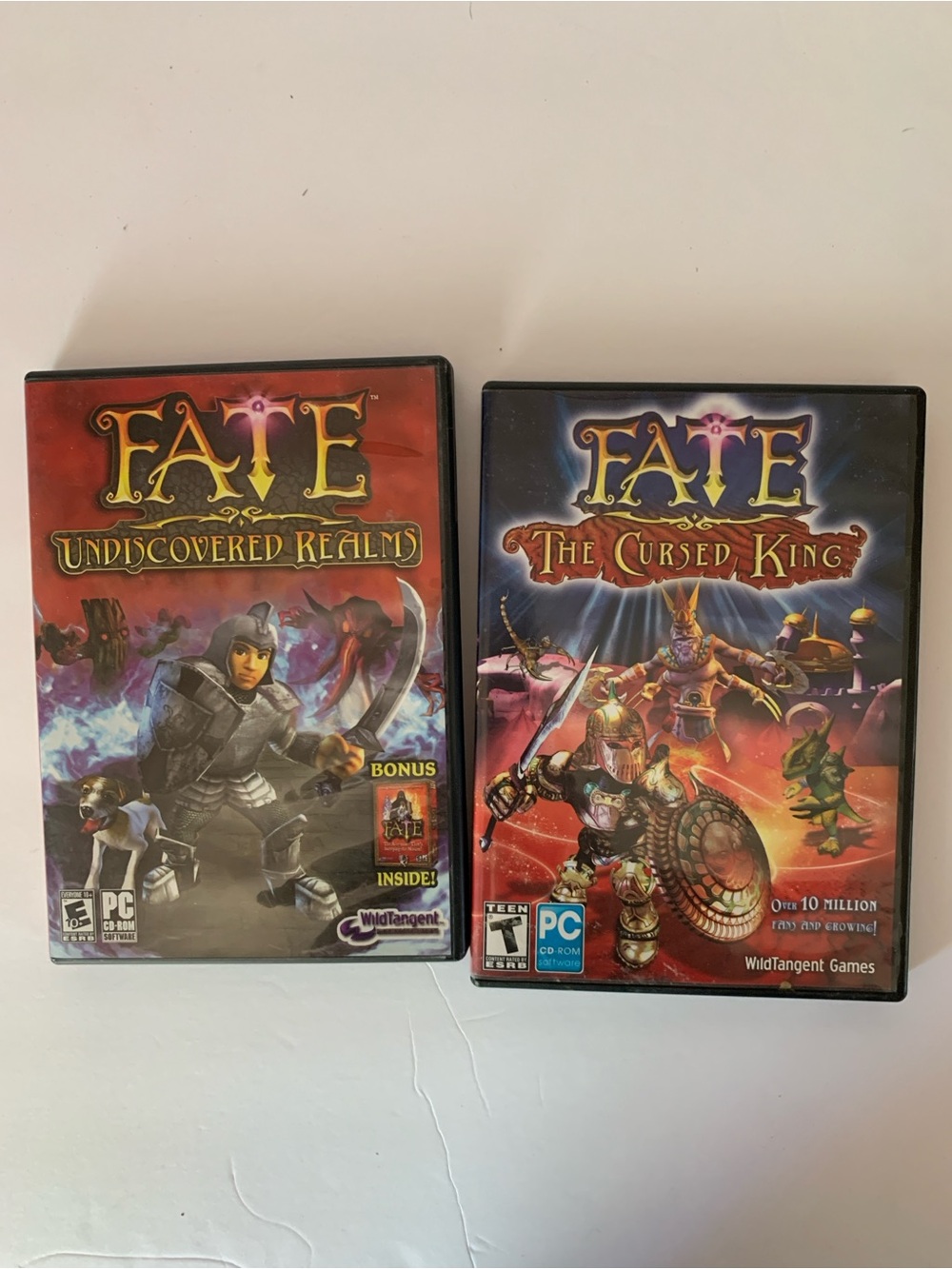 Fate Pc Cd rom Video Game Undiscovered Realms The Cursed King